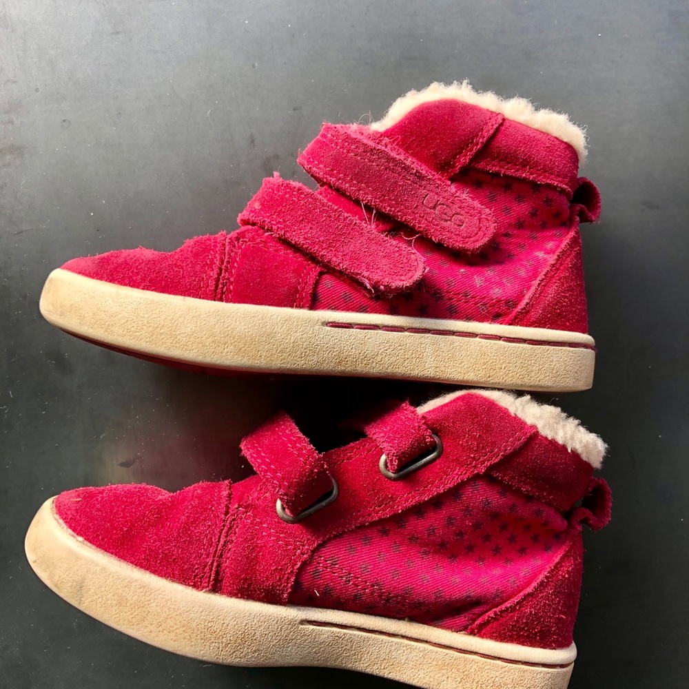 UGG toddler girls high top shoes